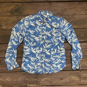 🌹Liz Claiborne Fern Denim Blouse
